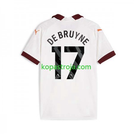 Billiga Fotbollströjor Manchester City Kevin De Bruyne 17 Borta tröja 2023/24 Kortärmad